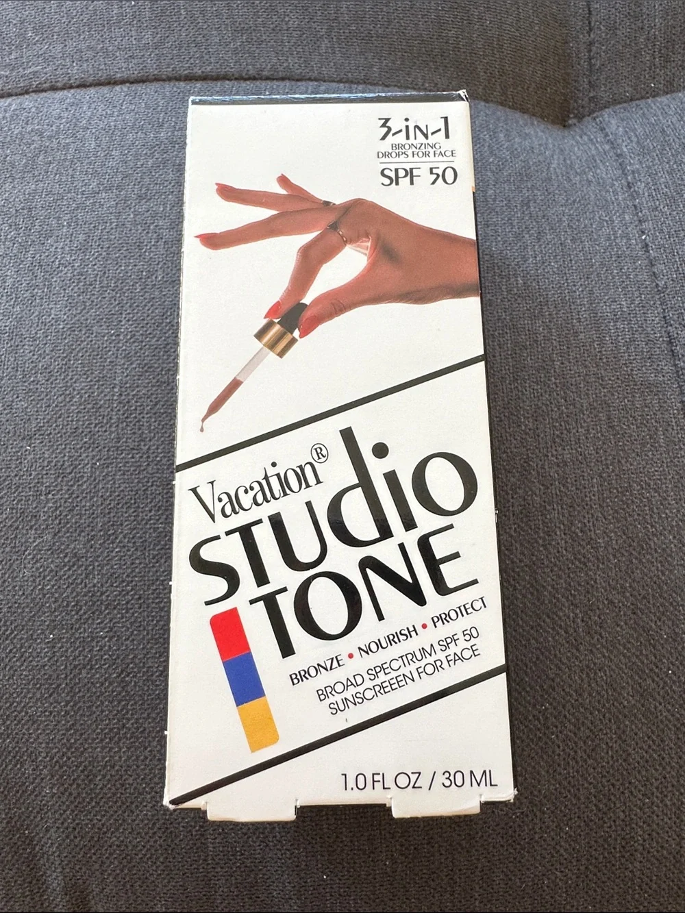 NEW Vacation Studio Tone SPF 50 Bronzing Drops for Face bronze nourish protect